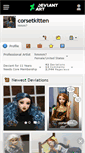 Mobile Screenshot of corsetkitten.deviantart.com