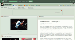 Desktop Screenshot of coolworldgirl.deviantart.com