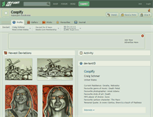Tablet Screenshot of coopify.deviantart.com