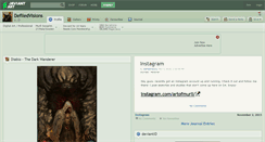 Desktop Screenshot of defiledvisions.deviantart.com