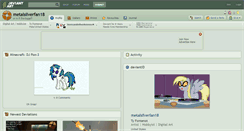 Desktop Screenshot of metalsilverfan18.deviantart.com