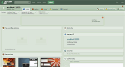 Desktop Screenshot of anubis412000.deviantart.com