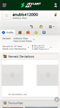Mobile Screenshot of anubis412000.deviantart.com