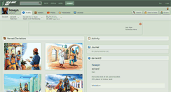 Desktop Screenshot of hoseyn.deviantart.com