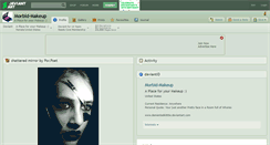 Desktop Screenshot of morbid-makeup.deviantart.com