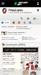 Mobile Screenshot of flopylopez.deviantart.com