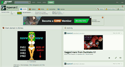 Desktop Screenshot of hypercat-z.deviantart.com
