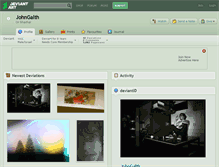 Tablet Screenshot of johngalth.deviantart.com