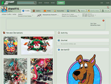 Tablet Screenshot of ohara916.deviantart.com