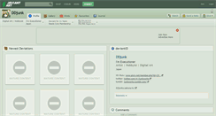 Desktop Screenshot of ddjunk.deviantart.com