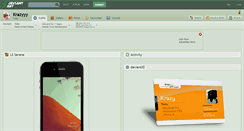 Desktop Screenshot of krazyyy.deviantart.com