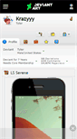 Mobile Screenshot of krazyyy.deviantart.com