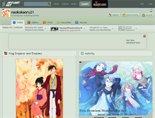 Tablet Screenshot of naokokaoru21.deviantart.com