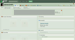 Desktop Screenshot of batmanwhutplz.deviantart.com