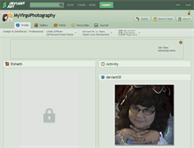 Tablet Screenshot of myvirgophotography.deviantart.com