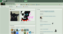 Desktop Screenshot of hollyleaf-survive.deviantart.com