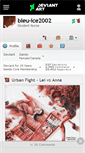 Mobile Screenshot of bleu-ice2002.deviantart.com