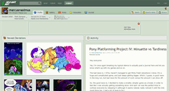 Desktop Screenshot of marcusmaximus.deviantart.com