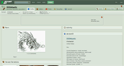 Desktop Screenshot of d00mtastic.deviantart.com
