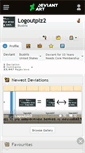 Mobile Screenshot of logoutplz2.deviantart.com