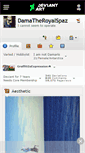 Mobile Screenshot of damatheroyalspaz.deviantart.com