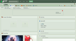 Desktop Screenshot of cjpoll.deviantart.com