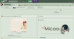 Desktop Screenshot of mikibeeliber.deviantart.com