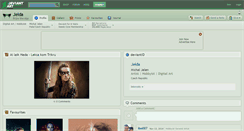 Desktop Screenshot of jelda.deviantart.com