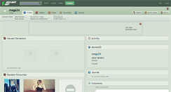 Desktop Screenshot of mega24.deviantart.com