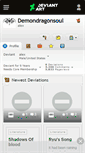 Mobile Screenshot of demondragonsoul.deviantart.com