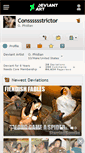 Mobile Screenshot of consssssstrictor.deviantart.com