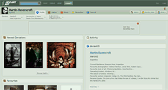 Desktop Screenshot of martin-ravencroft.deviantart.com
