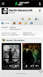 Mobile Screenshot of martin-ravencroft.deviantart.com