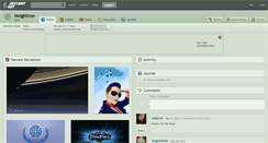 Desktop Screenshot of neightron.deviantart.com