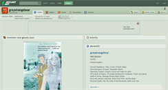 Desktop Screenshot of greystrangebear.deviantart.com