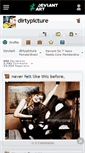 Mobile Screenshot of dirtypicture.deviantart.com