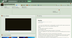 Desktop Screenshot of felicitywonderland.deviantart.com