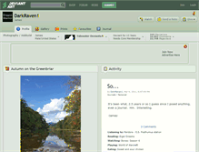 Tablet Screenshot of darkraven1.deviantart.com