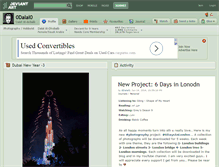 Tablet Screenshot of 0dalal0.deviantart.com