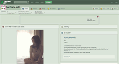 Desktop Screenshot of hurricane-edit.deviantart.com