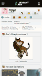 Mobile Screenshot of fijigrl.deviantart.com