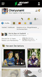 Mobile Screenshot of choryunami.deviantart.com
