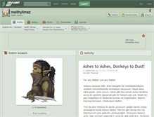 Tablet Screenshot of melihyilmaz.deviantart.com