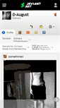 Mobile Screenshot of d-august.deviantart.com