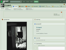 Tablet Screenshot of d-august.deviantart.com