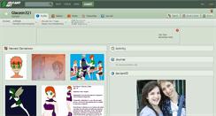Desktop Screenshot of glaceon321.deviantart.com