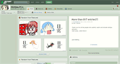 Desktop Screenshot of nichijou-fc.deviantart.com