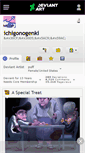 Mobile Screenshot of ichigonogenki.deviantart.com
