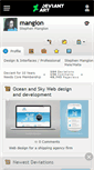 Mobile Screenshot of mangion.deviantart.com