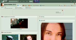 Desktop Screenshot of missus-lesbian-2010.deviantart.com